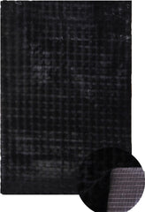 Toscana Siyah Kaydırmaz Taban Salon-Yatak Odası Koridor Antre Mutfak Modern Halı