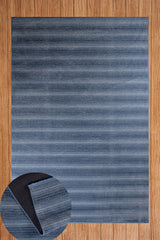 Ilgaz Mavi Kaydırmaz Taban Salon-Yatak Odası Koridor Antre Mutfak Modern Halı