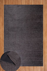 İskender Antrasit Kaydırmaz Taban Salon-Yatak Odası Koridor Antre Mutfak Modern Halı