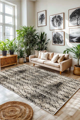 Eco Touch Süngersiz Konspet Tasarım Dijital Baskılı  Salon Halısı Mutfak Halısı