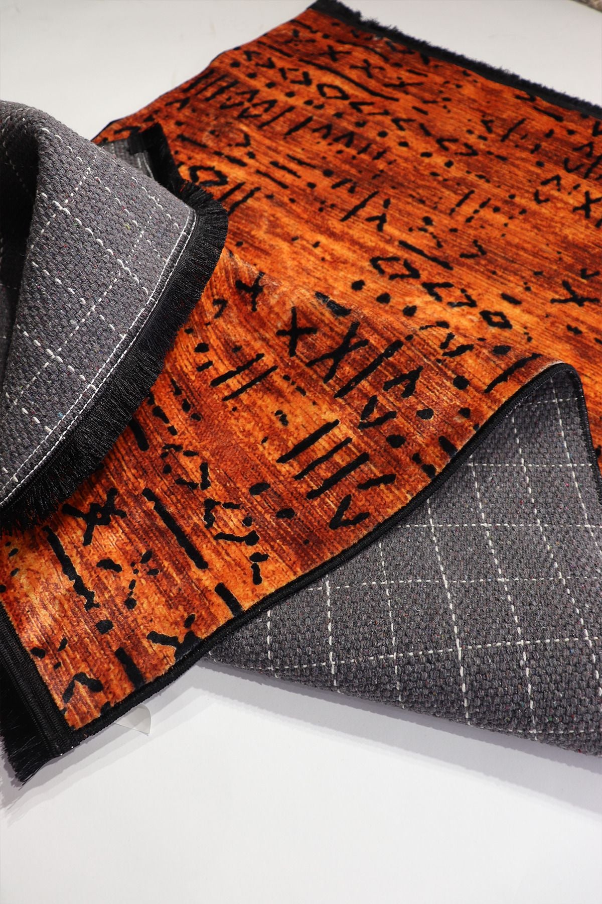 Bambu Collection Dokuma Taban Kaydırmaz Salon-Yatak Odası Koridor Antre Mutfak Modern Halı