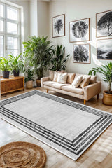 Eco Touch Süngersiz Konspet Tasarım Dijital Baskılı  Salon Halısı Mutfak Halısı