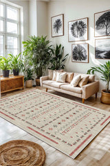 Eco Touch Süngersiz Konspet Tasarım Dijital Baskılı  Salon Halısı Mutfak Halısı