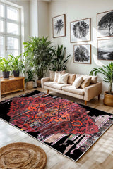 Eco Touch Süngersiz Konspet Tasarım Dijital Baskılı  Salon Halısı Mutfak Halısı