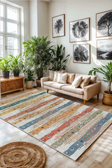 Eco Touch Süngersiz Konspet Tasarım Dijital Baskılı  Salon Halısı Mutfak Halısı