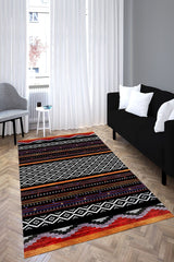 Anatolian Premium Desenli Saçaklı Salon Halısı Şönil Pamuk-polyester Halı