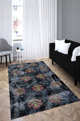 Anatolian Premium Desenli Saçaklı Salon Halısı Şönil Pamuk-polyester Halı