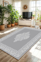Eco Touch Süngersiz Konspet Tasarım Dijital Baskılı  Salon Halısı Mutfak Halısı