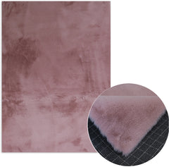 Exclusive Pembe Kaydırmaz Taban Salon-Yatak Odası Koridor Antre Mutfak Modern Halı